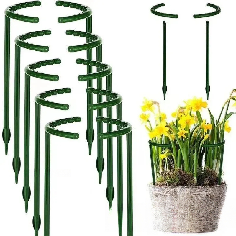 Bonsai Garden Stand - Pflanzenstütze Garten-Halbkreis-Blumenständer Käfig Pflanzen-Fixierstab Rankhilfe Rankenstütze