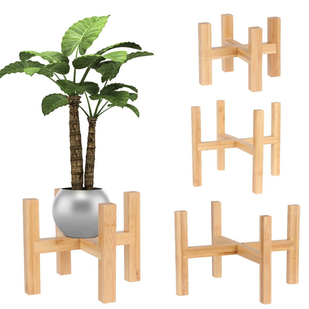 Bonsai Garden Stand - Bonsai Display Stand Bambus Tabletts Boden