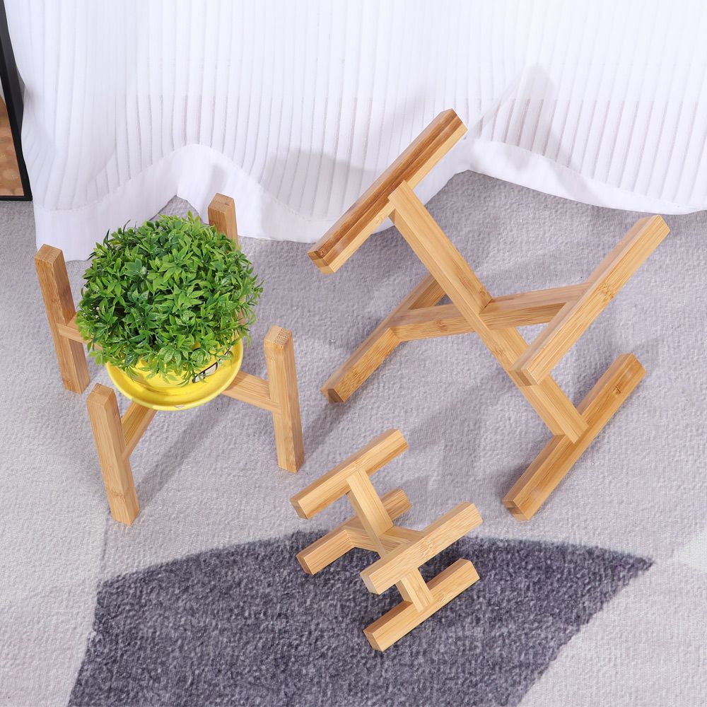 Holz Blumentopf halter bodens  – Bonsai Garden Stand Bewertung und Preis