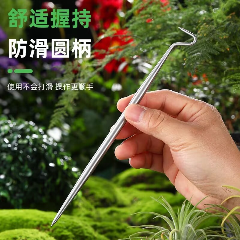 Massiver Edelstahl-Wurzelhaken – Root Hook Tool Bewertung und Preis